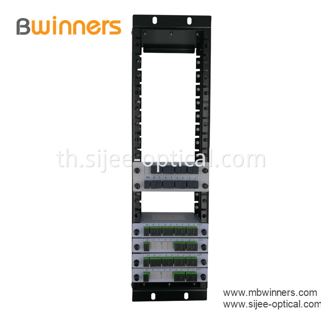 3u Rack Mounted Plc Splitter